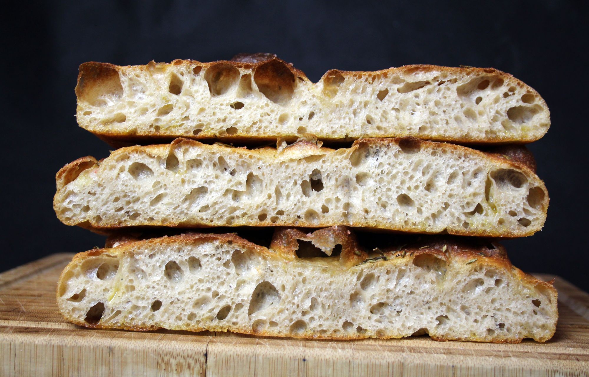 Focaccia na zakwasie