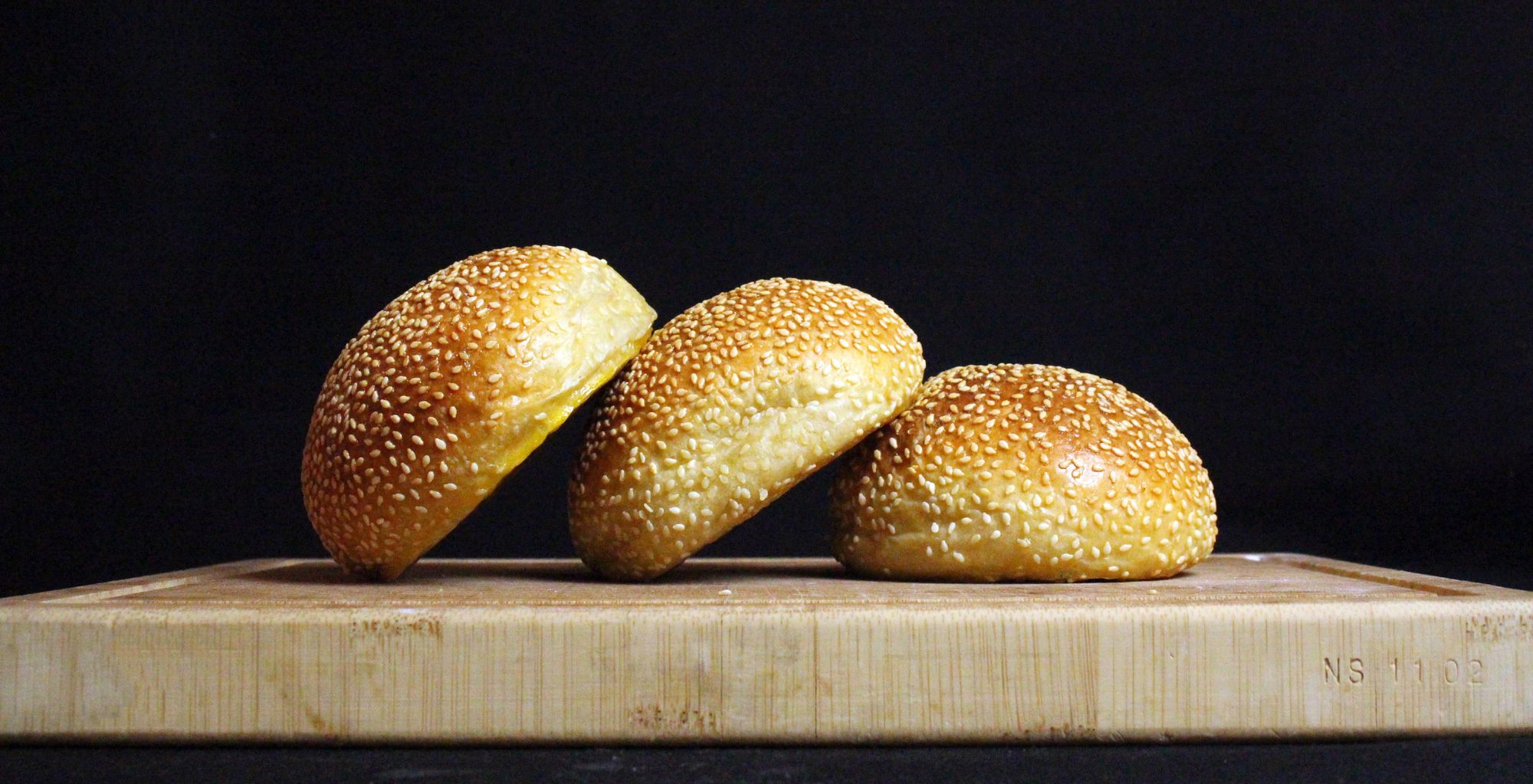 Bułki hamburgerowe na zakwasie