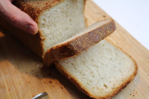 Chleb tostowy na zakwasie